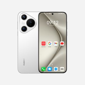 Huawei PURA 70 Blanc : Écran OLED 6.6" 120Hz, RAM 12Go, Stockage 256Go, Triple Caméra 50MP+13MP+12MP, Batterie 4900mAh, 4G Dual SIM, Android EMUI 14.2