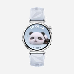 Huawei WATCH GT5 41mm Acier Inoxydable, Écran AMOLED 1.32" 466x466, Bluetooth 5.2, Batterie 323mAh, Moniteur Fréquence Cardiaque, IP69K, Bracelet Bleu - Miniature 1