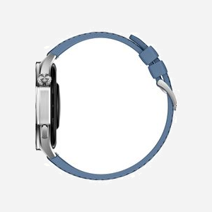 Huawei WATCH GT5 46mm, Écran AMOLED 1.43", 466x466px, GPS, Bluetooth 5.2, Acier Inox, Bracelet Tissé Bleu, Batterie 524 mAh, Android/iOS, IP69K - Miniature 4