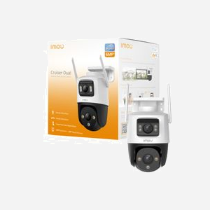 Imou Cruiser Dual 6MP Caméra IP Extérieure PTZ Wi-Fi 6, Résolution 2304x1296, Optique 3.6mm, Vision Nocturne 30m, IP66, Audio Bidirectionnel, Détection Humaine/Véhicule, MicroSD 256Go - Miniature 2