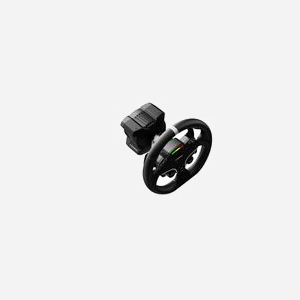 Moza Racing RS074 : Volant + Pédales PC, Bluetooth/USB, retour de force, angle illimité, réglage pédales, métal noir, compatible Windows/macOS/Android - Miniature 3