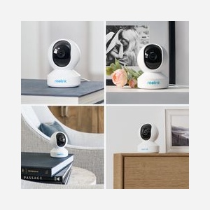 Reolink E Series E330 Caméra IP 4MP Int/Ext WiFi/LAN, Suivi Auto, Audio 2-voies, Vision Nocturne 12m, MicroSD 256Go, Angle 84°/45°, CMOS 1/2.7" - Miniature 2
