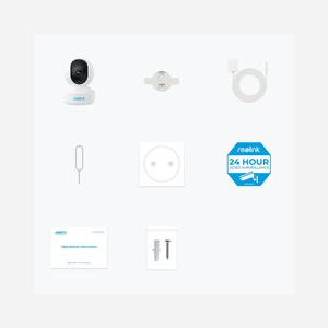 Reolink E Series E330 Caméra IP 4MP Int/Ext WiFi/LAN, Suivi Auto, Audio 2-voies, Vision Nocturne 12m, MicroSD 256Go, Angle 84°/45°, CMOS 1/2.7" - Miniature 3