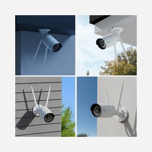 Reolink W320 Caméra IP Extérieure 5MP 2560x1920 CMOS 1/2.7" PoE/WiFi IP67 Vision Nocturne 30m Audio Bidirectionnel MicroSD Google Assistant - Miniature 2