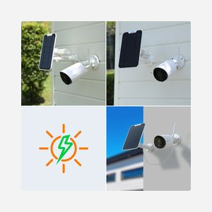 Reolink Argus Series B320 Caméra IP Sans Fil Int/Ext Balle 3MP CMOS 1/2.7" 2304x1296px Vision Nocturne 10m WiFi IP65 microSD Google Assistant - Miniature 3