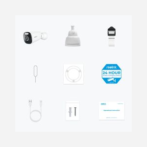 Reolink Argus B340 Caméra IP Sans Fil 5MP 2880x1620 Int/Ext, Vision Nocturne 10m, Angle 125°, WiFi, MicroSD, Batterie 6000mAh, IP66, Google Assistant - Miniature 4
