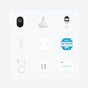 Reolink Argus Series B330 Caméra IP Sans Fil 5MP (2880x1616) Int/Ext IP65, Angle 125°, IR 20m, WiFi, Audio 2-Voies, microSD, Alexa & Google Assistant - Miniature 4
