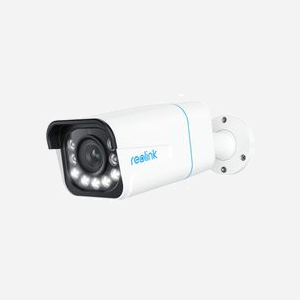 Reolink P430 Caméra IP Sécurité Ext/Int 8MP 3840x2160 CMOS 1/2.8" Zoom Optique 5x PoE Vision Nocturne 30m IP67 MicroSD - Miniature 1