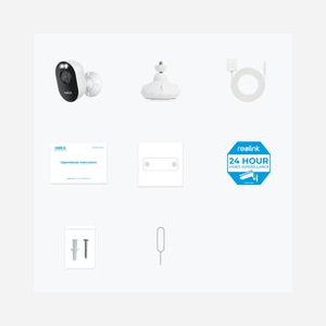 Reolink Lumus E430 Caméra IP Extérieure 4MP 1080p, Wi-Fi, Vision Nocturne 10m, Angle 107°/57°, IP65, MicroSD 256GB, Audio 2-voies - Miniature 3