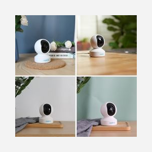 Reolink E Series E320 Caméra IP Intérieure 3MP 2304x1296, Wi-Fi, Vision Nocturne 12m, Audio 2-Voies, microSD 256Go, Angle 82°, Alexa & Google Assistant - Miniature 2