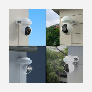 Reolink E560P Caméra IP 8MP 3840x2160 Int/Ext, PoE, IR 12m, Audio 2-voies, H.265, Angle 94°, IP65, Google Assistant, IVS, Ethernet, Blanc - Miniature 2