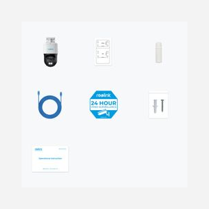 Reolink P830 Caméra IP Dôme 8MP 3840x2160 Int/Ext, PoE, IR 15m, H.265, Audio 2-voies, MicroSD, Pan/Tilt, CMOS 1/2.7", Objectif 4mm - Miniature 3