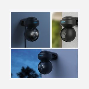 Reolink E Series E540-B Caméra IP 5MP Int/Ext, WiFi, PoE, CMOS 1/2.7", 2560x1920, IR 12m, Audio 2-voies, IP65, Objectif 2.8-8mm, MicroSD - Miniature 2