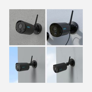 Reolink Argus Series B320-B Caméra IP sans fil 3MP 2304x1296p, Int/Ext, WiFi, Vision Nocturne 10m, IP65, microSD, Google Assistant - Miniature 2