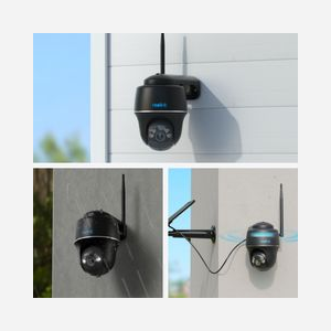 Reolink Argus B430-B Caméra IP Dôme 5MP 2880x1616, Int/Ext, WiFi, IR 10m, Angle 110°, IP64, Audio 2-voies, MicroSD 128Go, Alexa & Google Assistant - Miniature 2