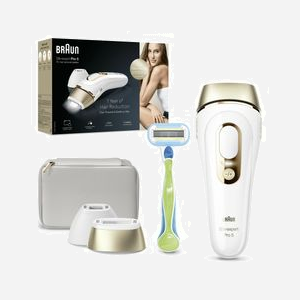 Braun BRAPL5152 Épilateur Lumière Pulsée (IPL) 400000 Flashs Or/Blanc, Capteur Teinte Peau, 10 Niveaux, 3 Modes, Accessoire Visage + Rasoir - Miniature 2
