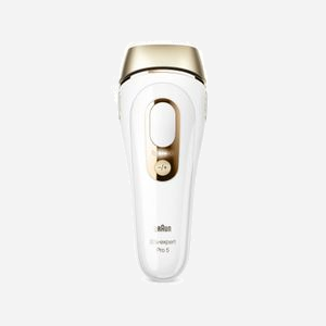Braun Épilateur Lumière Pulsée BR2-238427 Or/Blanc, Applicateur Zone, Accessoire Visage, 125 Flashs, 2 Modes - Miniature 1