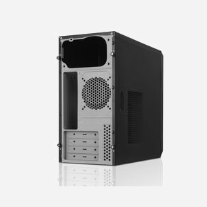 Boîtier PC itek SPIDER Mini Tower Noir - Micro ATX, Alimentation 500W, Baies 3.5"/2.5" internes et externes, USB 3.2 Gen 1, 175x396x360 mm - Miniature 3