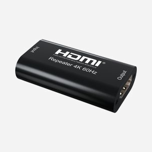 Techly IDATA-HDMI2-RIP4KT Répéteur AV HDMI 2.0 4K@60Hz HDCP 2.2, Extension jusqu'à 40m, Résolution Max. 4096x2160, 28x51x13mm - Miniature 3