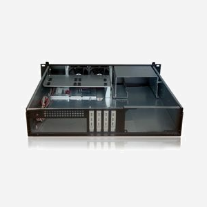 Boîtier Serveur Rackable 2U Techly I-CASE IPC-240L Noir - Micro ATX/Mini-ITX, 4x 3.5" internes, 1x 5.25", 4 Slots d'Extension, 2x USB 2.0, Acier 1mm - Miniature 3