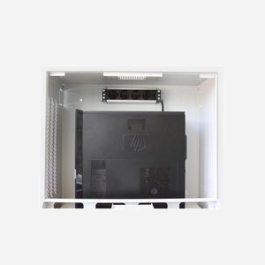 Techly ICRLIM10 Rack Mural 1U Gris 620x304x670mm (22") Métal, porte aveugle 90°, 28.4 kg, garantie 15 ans - Miniature 5