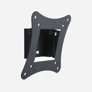 Support Mural Fixe Techly ICA-LCD-900 Noir pour Écrans 13" à 30" VESA 100x100mm, Charge Max 15kg, Inclinaison 0-12°, Distance Mur 3cm - Miniature 1
