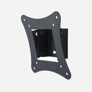 Support Mural Fixe Techly ICA-LCD-900 Noir pour Écrans 13" à 30" VESA 100x100mm, Charge Max 15kg, Inclinaison 0-12°, Distance Mur 3cm - Miniature 3
