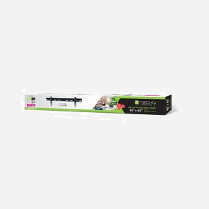 Support mural TV Techly ICA-PLB-114L pour écrans 40"-65" (101.6-165.1cm), VESA max 600x400, charge max 50kg, distance mur 2.3cm, noir. - Miniature 2