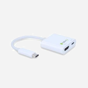 Techly IADAP-USB31-HU31 : Adaptateur Graphique USB vers HDMI, Résolution 3840x2160, Dimensions 43x40x12mm, Couleur Blanc, Certifications CE/FCC/WEEE/RAEE - Miniature 2