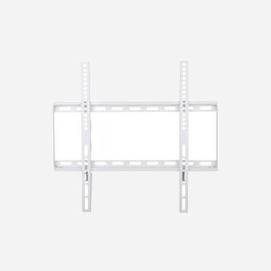 Techly ICA-PLB-162MW Support mural fixe blanc pour écrans 23"-55" (58.4-139.7cm) VESA 400x400mm, charge max 45kg, distance murale 2.8cm, métal