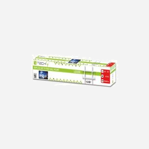 Techly ICA-PLB-162MW Support mural fixe blanc pour écrans 23"-55" (58.4-139.7cm) VESA 400x400mm, charge max 45kg, distance murale 2.8cm, métal - Miniature 2