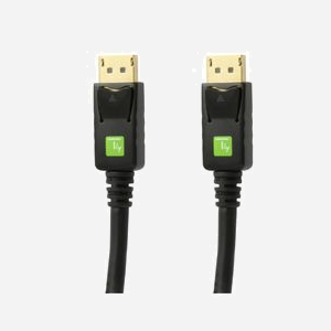 Techly ICOC DSP-A-075 Câble DisplayPort 1.3, 7.5m, 4096x2160, HDCP, DPCP, 3D, Connecteurs Mâle-Mâle, Blindage Aluminium Mylar, Noir - Miniature 3