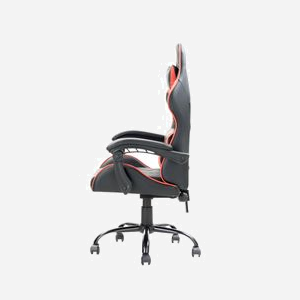 Siège Gaming Universel itek RHOMBUS PF10 ITCGPF10BR, 140kg max, PVC Noir/Rouge, Dossier 90-135°, Hauteur 123-131cm, Roues Nylon 5cm - Miniature 3