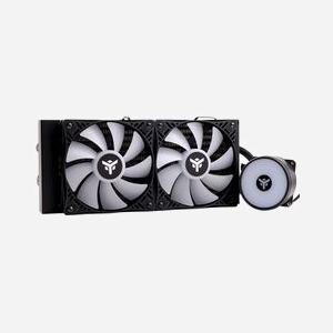 itek EVOLIQ 240 Refroidisseur liquide CPU All-in-One, Socket LGA 115x/1366/1700/20xx/AMx/FMx/TR4, Radiateur 274mm, 2x120mm PWM 800-1600 RPM - Miniature 2