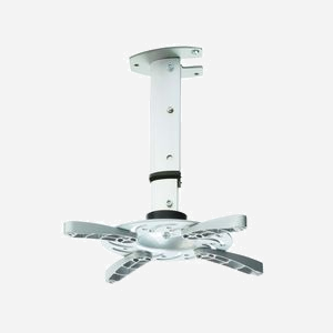 Support plafond pour projecteur Techly ICA-PM-102S Argent, charge 15kg, pivot 360°, inclinaison 0-30°, distance plafond 29.7-37cm, réglable, RoHS. - Miniature 5