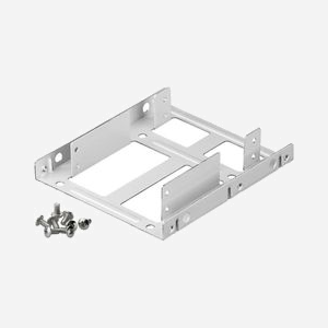 Techly ICA-FF-3-143 Obturateur de Baie Lecteur, Gris, Poids 97g - Format Standard pour Châssis PC