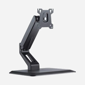 Support écran bureau Techly ICA-LCD-35TS pour écrans 17"-32" (43.2-81.3cm), VESA 75x75/100x100mm, charge max 10kg, rotation 360°, inclinaison -90°/+90°, noir