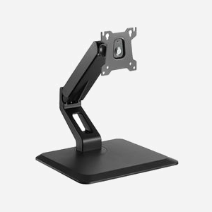 Support écran bureau Techly ICA-LCD-35TS pour écrans 17"-32" (43.2-81.3cm), VESA 75x75/100x100mm, charge max 10kg, rotation 360°, inclinaison -90°/+90°, noir - Miniature 4