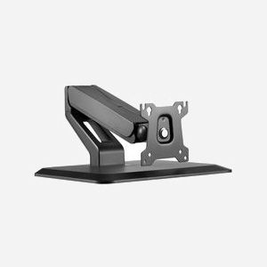Support écran bureau Techly ICA-LCD-35TS pour écrans 17"-32" (43.2-81.3cm), VESA 75x75/100x100mm, charge max 10kg, rotation 360°, inclinaison -90°/+90°, noir - Miniature 5