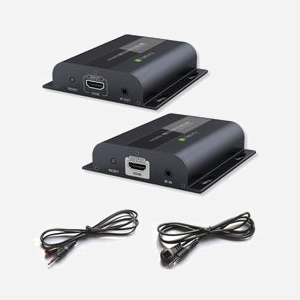 Techly IDATA-EXTIP-383RV4 Récepteur AV 1080p HDBaseT sur Cat5/5e/6 (120m, 60Hz, IR 20-60kHz) Sortie HDMI, Alimentation 5V, Conforme CE/RoHS/WEEE - Miniature 2