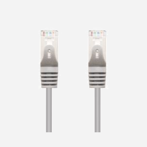 Nanocable 10.20.0803 : Câble réseau Cat6e 3m Gris F/UTP (FTP) RJ45 mâle-mâle, contacts cuivre, blindage connecteur aluminium, AWG24, RoHS - Miniature 2