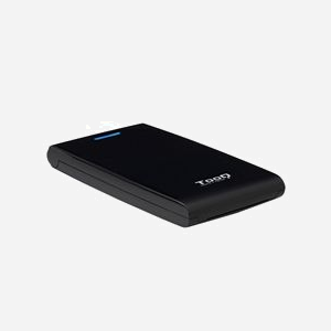 Boîtier HDD TooQ TQE-2526B USB 3.2 Gen 1 pour Disque 2.5" SATA I/II/III, ABS Noir, Support 12.5mm, 5 Gbps, Compatible Windows/macOS/Linux