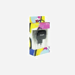 TooQ TQWC-1S02 Chargeur Secteur 2 Ports USB 2.0 5V/3.4A 17W Noir Compatible GPS MP3 MP4 Téléphone Smartphone Tablette 100-240V RoHS - Miniature 3
