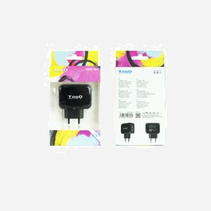 TooQ TQWC-1S02 Chargeur Secteur 2 Ports USB 2.0 5V/3.4A 17W Noir Compatible GPS MP3 MP4 Téléphone Smartphone Tablette 100-240V RoHS - Miniature 4