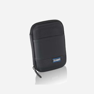 TooQ TQBC-E2501 Housse de Protection 2.5" - Noir, Anti-choc, Anti-rayures, Anti-poussière, 160x115x45mm, Compartiment Câbles - Miniature 2