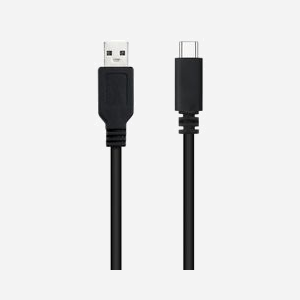 Nanocable 10.01.2100 : Câble USB 2.0 Type-C vers Type-A, Mâle/Mâle, 0.5m, Noir, Transfert 480 Mbit/s, Courant Max 3A, Certifié USB-IF/RoHS - Miniature 2