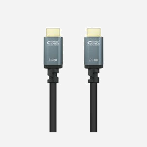 Nanocable 10.15.8002: Câble HDMI 2.1 2m, HDMI Type A, Contacts Or, 48 Gbit/s, 3D, HDR, ARC, Blindage Mylar, Résolution 7680x4320 - Miniature 2