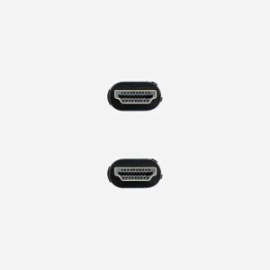 Nanocable 10.15.8002: Câble HDMI 2.1 2m, HDMI Type A, Contacts Or, 48 Gbit/s, 3D, HDR, ARC, Blindage Mylar, Résolution 7680x4320 - Miniature 3