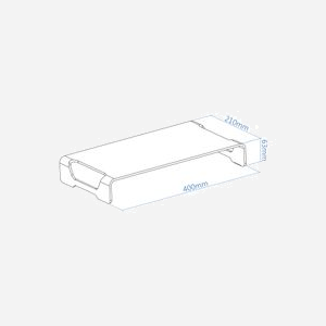 Support écran plat bureau TooQ TQMR0004 argent, pour écran jusqu'à 33cm (13"), charge max 20kg, montage autonome, aluminium, 400x210x63mm - Miniature 3
