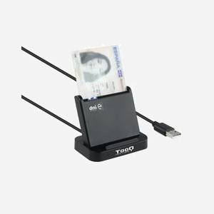TooQ Lecteur Carte à Puce Interne USB 2.0 Noir - Compatibilité ISO-7816, EMV2 2000 Level 1, DNIe 3.0, Windows, macOS, Linux - 70x45x57mm - Miniature 2